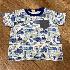 Tucker + Tate camper shirt 6-9 months